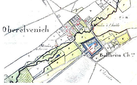 Tranchot-Karte